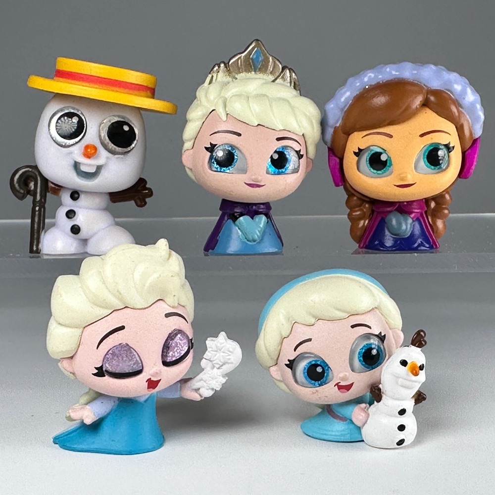 Disney Doorables FROZEN  Series 5 (Complete Set of 3) Remember When Anna Olaf